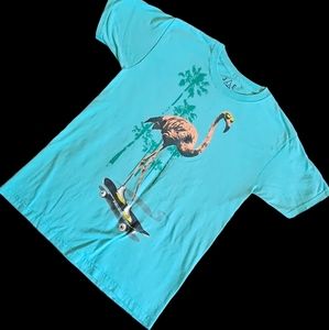 T-shirt JEM, scatung flamingo, size M